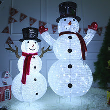 Load image into Gallery viewer, Hot Selling Newest 2019 Christmas, Big Glowing Santa Claus Place Hotel, Decorations, Christmas Window Decoration, Snowman.