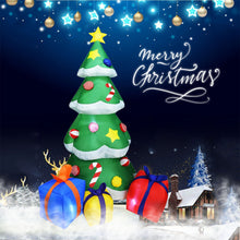 Load image into Gallery viewer, 2019 Happy New Year Xmas Inflatable Santa Claus Outdoor Christmas Decoration Home Yard Garden New Year Decorations Kids Gift
