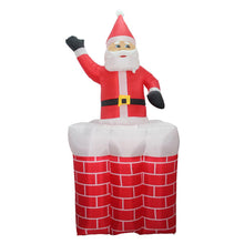 Load image into Gallery viewer, NEW Inflatable Santa Claus LED Night Light Figure Outdoor Garden Toys Christmas Party Decorations New Year 2019 150cm EU Plug