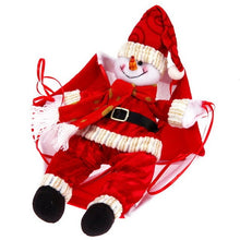 Load image into Gallery viewer, 10pcChristmas Home Ceiling Decorations Parachute 24cm Santa Claus Smowman New Year Hanging Pendant Christmas Decoration Supplies