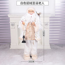 Load image into Gallery viewer, Christmas Decorations Christmas Tree Decorations Santa Claus Snowman Elk Christmas Doll Scene Window Decoration Party Supplies