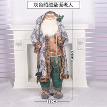 Load image into Gallery viewer, Christmas Decorations Christmas Tree Decorations Santa Claus Snowman Elk Christmas Doll Scene Window Decoration Party Supplies