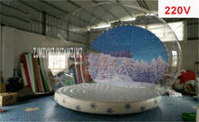 Load image into Gallery viewer, 3m Diameter 0.8mm Transparent PVC Blow Up Ball Inflatable Round Balloons for Chirstmas Decoration Advertising With Air Blower