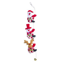 Load image into Gallery viewer, Christmas Pendant Cloth Santa Claus Snowman Elk Climbing Rope Pendant For Christmas Tree Closet Decoration For Home