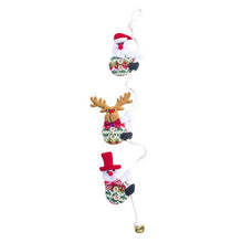 Load image into Gallery viewer, Christmas Pendant Cloth Santa Claus Snowman Elk Climbing Rope Pendant For Christmas Tree Closet Decoration For Home