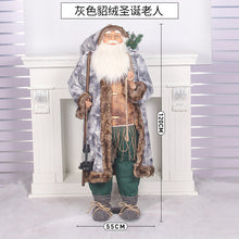 Load image into Gallery viewer, Christmas Decorations Christmas Tree Ornaments Santa Claus Snowman Party Supplies Elk Christmas Doll Scene Window Display