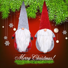 Load image into Gallery viewer, 2019 New Set Cute Christmas Plush Toy Sitting Santa Clause Doll Christmas Ornaments High Quality