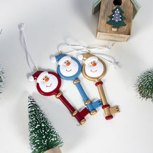 Load image into Gallery viewer, Unique Christmas Series Pendant Key Novelty Boy Girl Christmas Tree Pendant Cute Santa Claus Decor Ornament Party New Year Gift