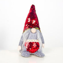 Load image into Gallery viewer, Unique Santa Claus Doll Sequin Faceless Swedish Doll Christmas Decorations Xmas Party Decorations For Home New Year Dinner Party