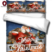 Load image into Gallery viewer, Christmas Kit Bedding Kindness Christmas Santa Claus Festive Home Textile Set Duvet with Pillowcase 3D Free Shipping
