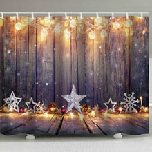 Load image into Gallery viewer, Christmas Santa Claus New Year Snowman Tapestry Non Perforated Hook Shower Wall Hanging Decor Tapestry