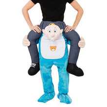 Load image into Gallery viewer, H&amp;ZY Funny Ride on Me Mascot Cosplay Costumes Carry Back Funny Pants Dress Up Christmas Santa Claus Snowman Halloween Party Toys