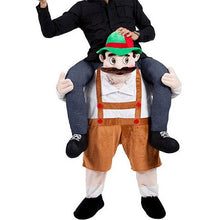 Load image into Gallery viewer, H&amp;ZY Funny Ride on Me Mascot Cosplay Costumes Carry Back Funny Pants Dress Up Christmas Santa Claus Snowman Halloween Party Toys