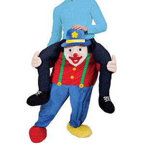 H&ZY Funny Ride on Me Mascot Cosplay Costumes Carry Back Funny Pants Dress Up Christmas Santa Claus Snowman Halloween Party Toys