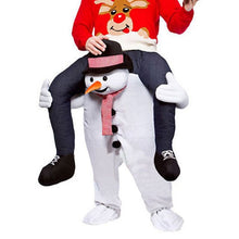 Load image into Gallery viewer, H&amp;ZY Funny Ride on Me Mascot Cosplay Costumes Carry Back Funny Pants Dress Up Christmas Santa Claus Snowman Halloween Party Toys