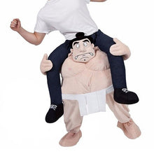Load image into Gallery viewer, H&amp;ZY Funny Ride on Me Mascot Cosplay Costumes Carry Back Funny Pants Dress Up Christmas Santa Claus Snowman Halloween Party Toys