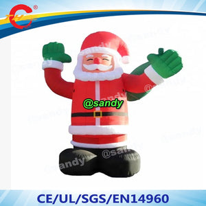 Free door shipping advertising inflatable Santa Claus for sale,outdoor giant inflatable christmas santa claus santa old man